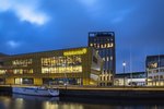 Linnaeus University, Kalmar campus at dusk