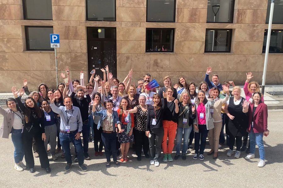 Participants at the EUniWell Staff Week at the University of Florence.