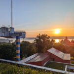 University of Konstanz campus at sunrise