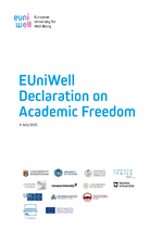 EUniWell Declaration on Academic Freedom